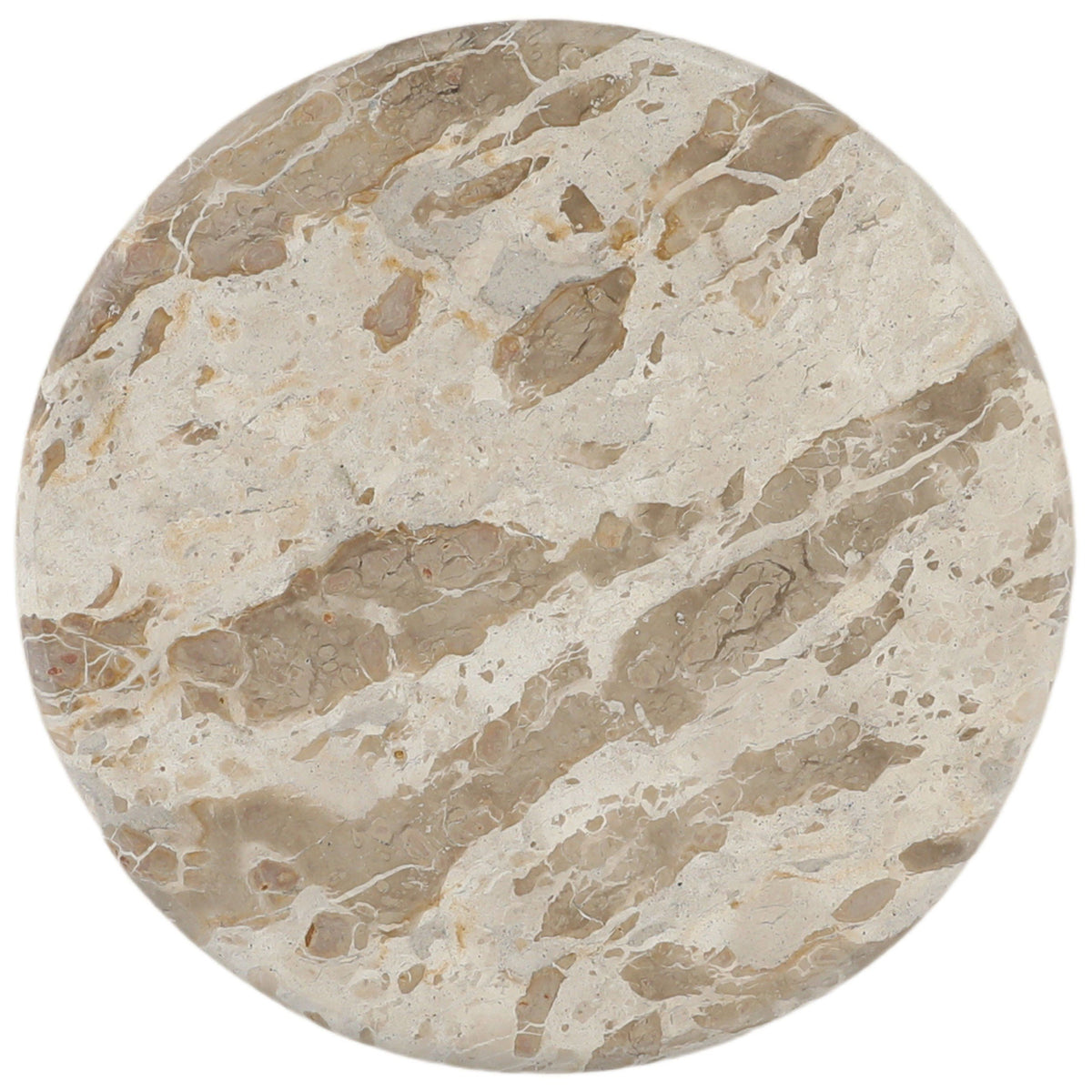 Layna Side Table, Beige by Dovetail at Eve Furniture