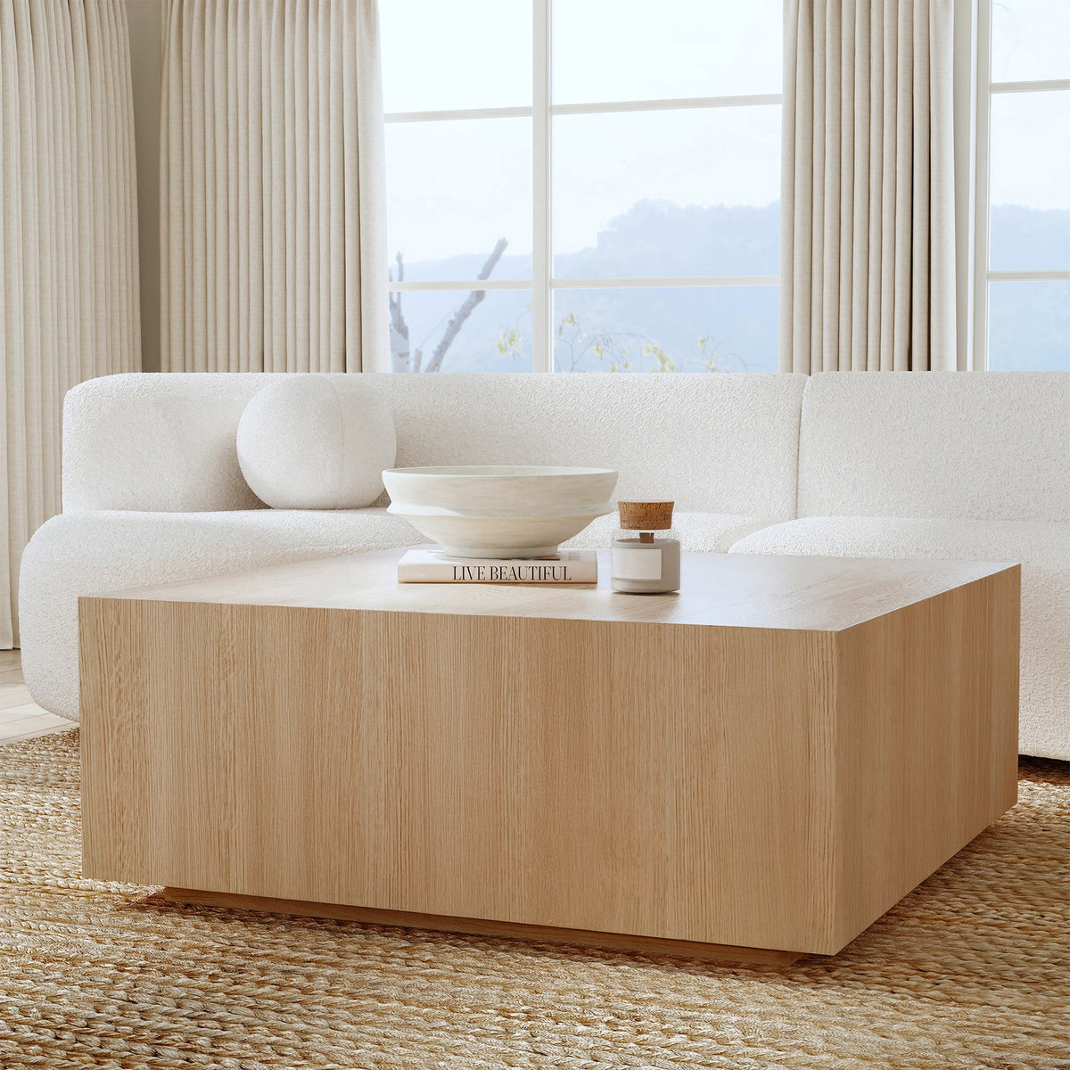 Layne Coffee Table with Casters by Classic Home at Eve Furniture