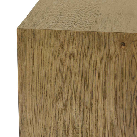 Layne Coffee Table with Casters - Light Brown by Classic Home at Eve Furniture