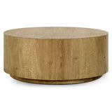 Layne Coffee Table with Casters - Light Brown by Classic Home at Eve Furniture