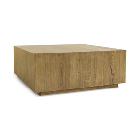 Layne Coffee Table with Casters - Light Brown by Classic Home at Eve Furniture