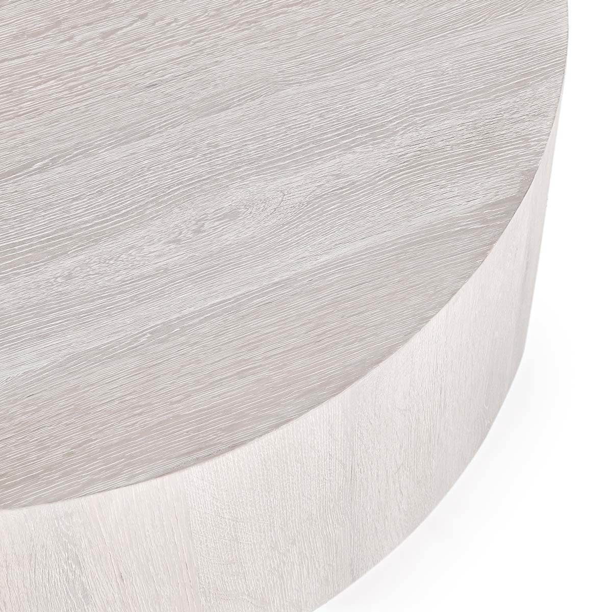 Layne Coffee Table with Casters - Milk White by Classic Home at Eve Furniture