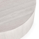 Layne Coffee Table with Casters - Milk White by Classic Home at Eve Furniture