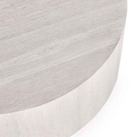 Layne Coffee Table with Casters - Milk White by Classic Home at Eve Furniture