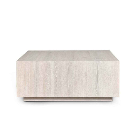 Layne Coffee Table with Casters - Milk White by Classic Home at Eve Furniture