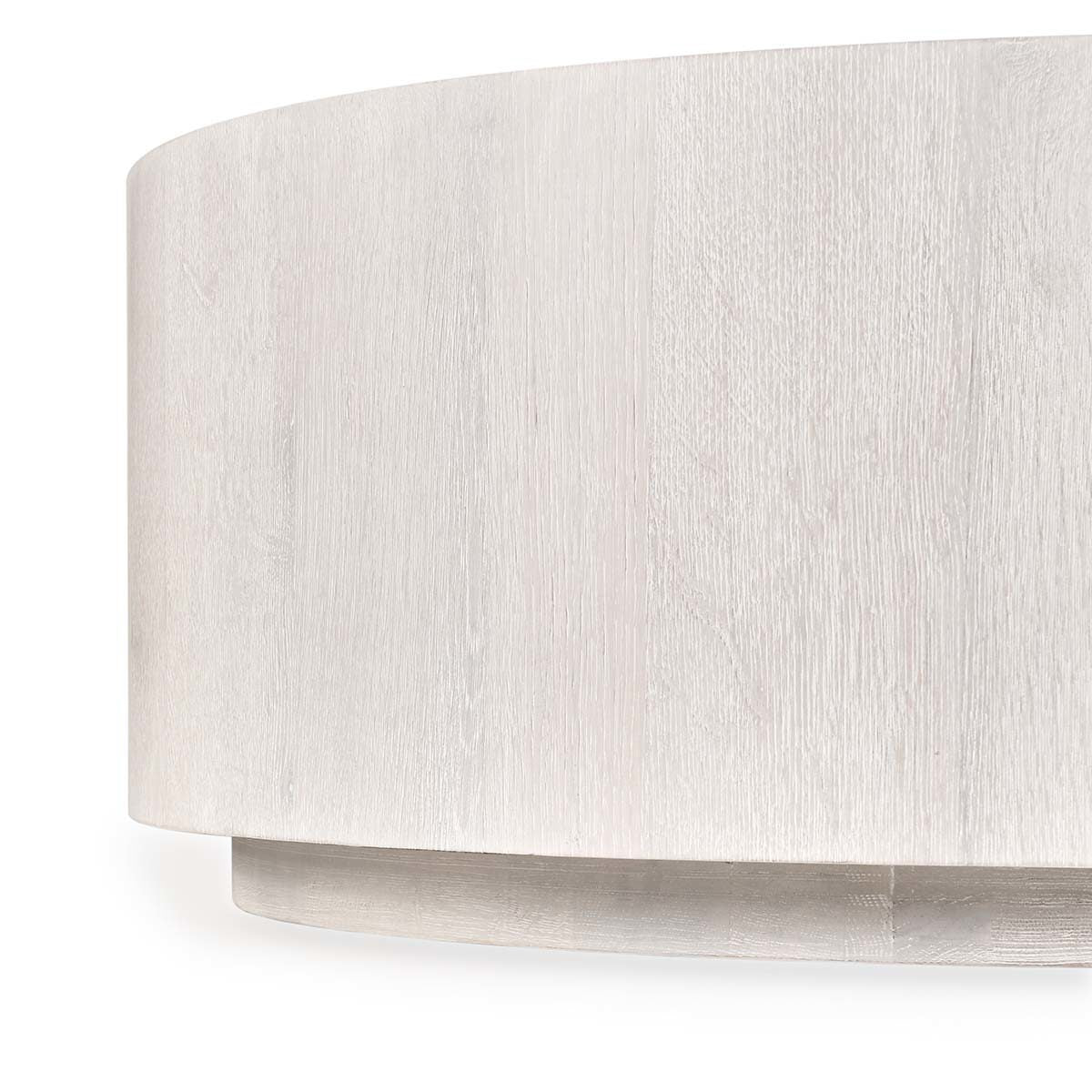 Layne Coffee Table with Casters - Milk White by Classic Home at Eve Furniture