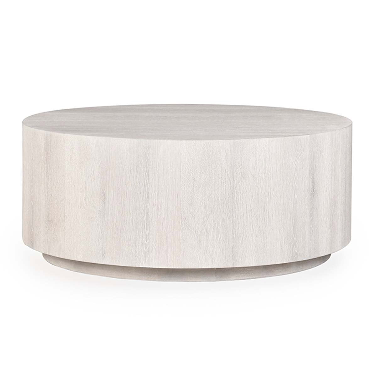 Layne Coffee Table with Casters - Milk White by Classic Home at Eve Furniture