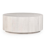 Layne Coffee Table with Casters - Milk White by Classic Home at Eve Furniture