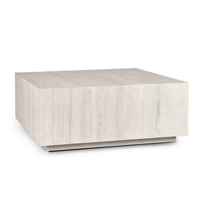 Layne Coffee Table with Casters - Milk White by Classic Home at Eve Furniture