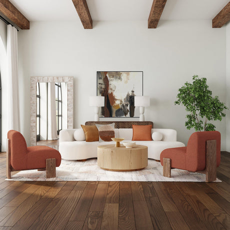 Layne Coffee Table with Casters - True Natural by Classic Home at Eve Furniture