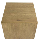 Layne End Table - Light Brown by Classic Home at Eve Furniture