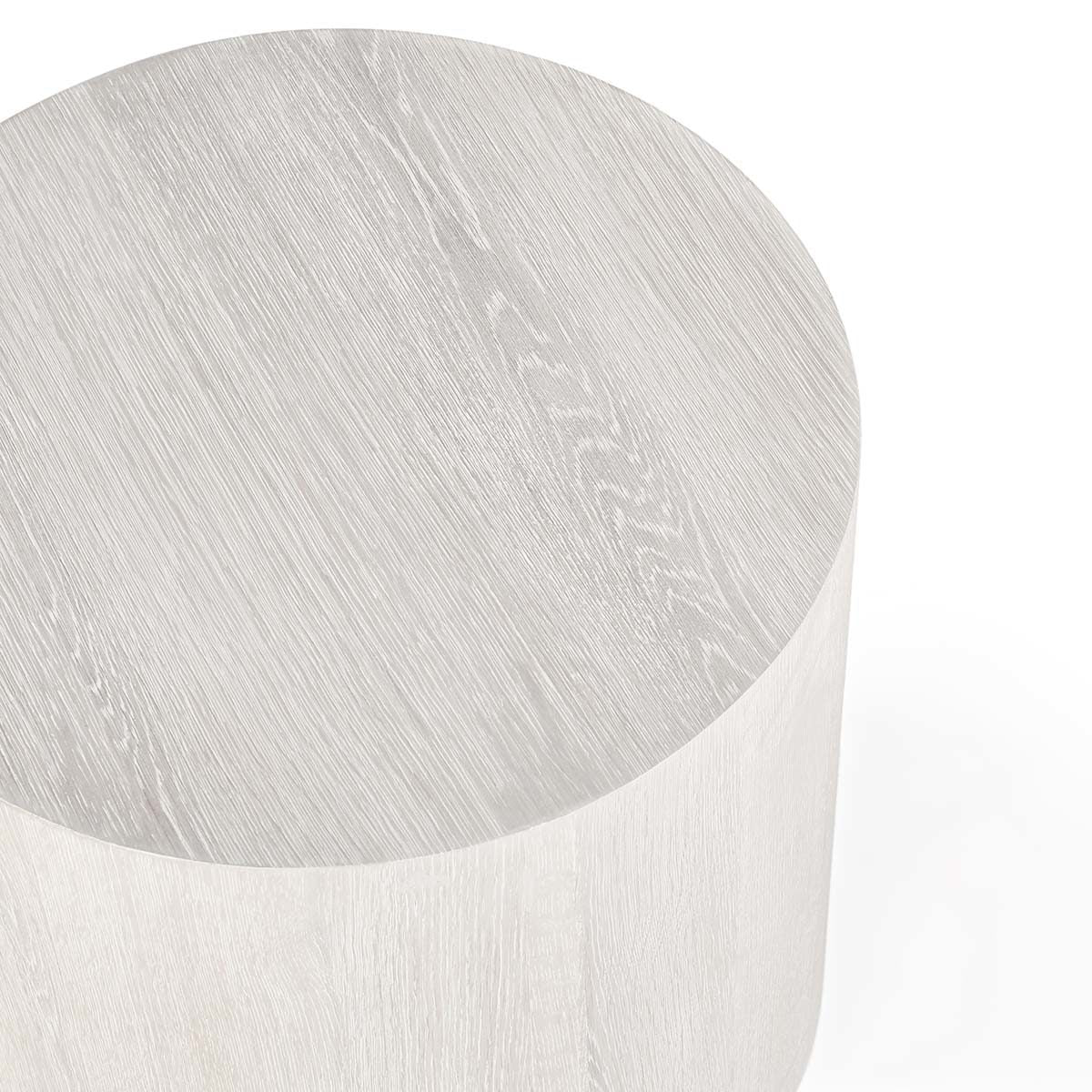 Layne End Table - Milk White by Classic Home at Eve Furniture