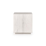 Layne End Table - Milk White by Classic Home at Eve Furniture