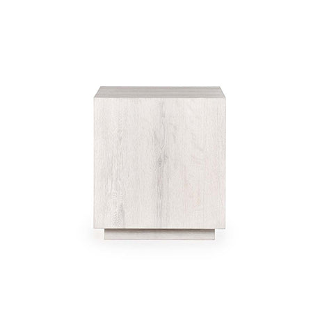 Layne End Table - Milk White by Classic Home at Eve Furniture