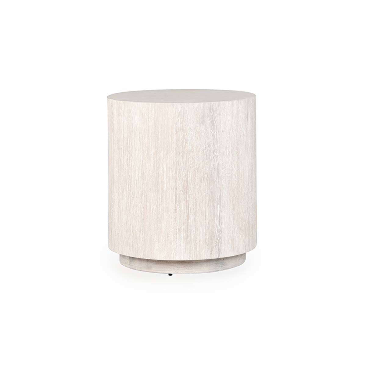 Layne End Table - Milk White by Classic Home at Eve Furniture