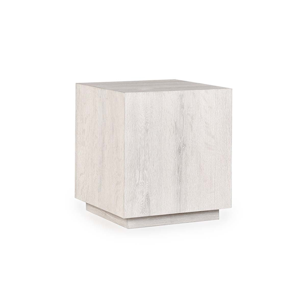 Layne End Table - Milk White by Classic Home at Eve Furniture