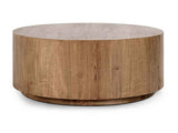 Layne Light Brown Round Coffee Table by Classic Home at Eve Furniture