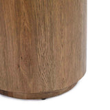 Layne Light Brown Round End Table by Classic Home at Eve Furniture
