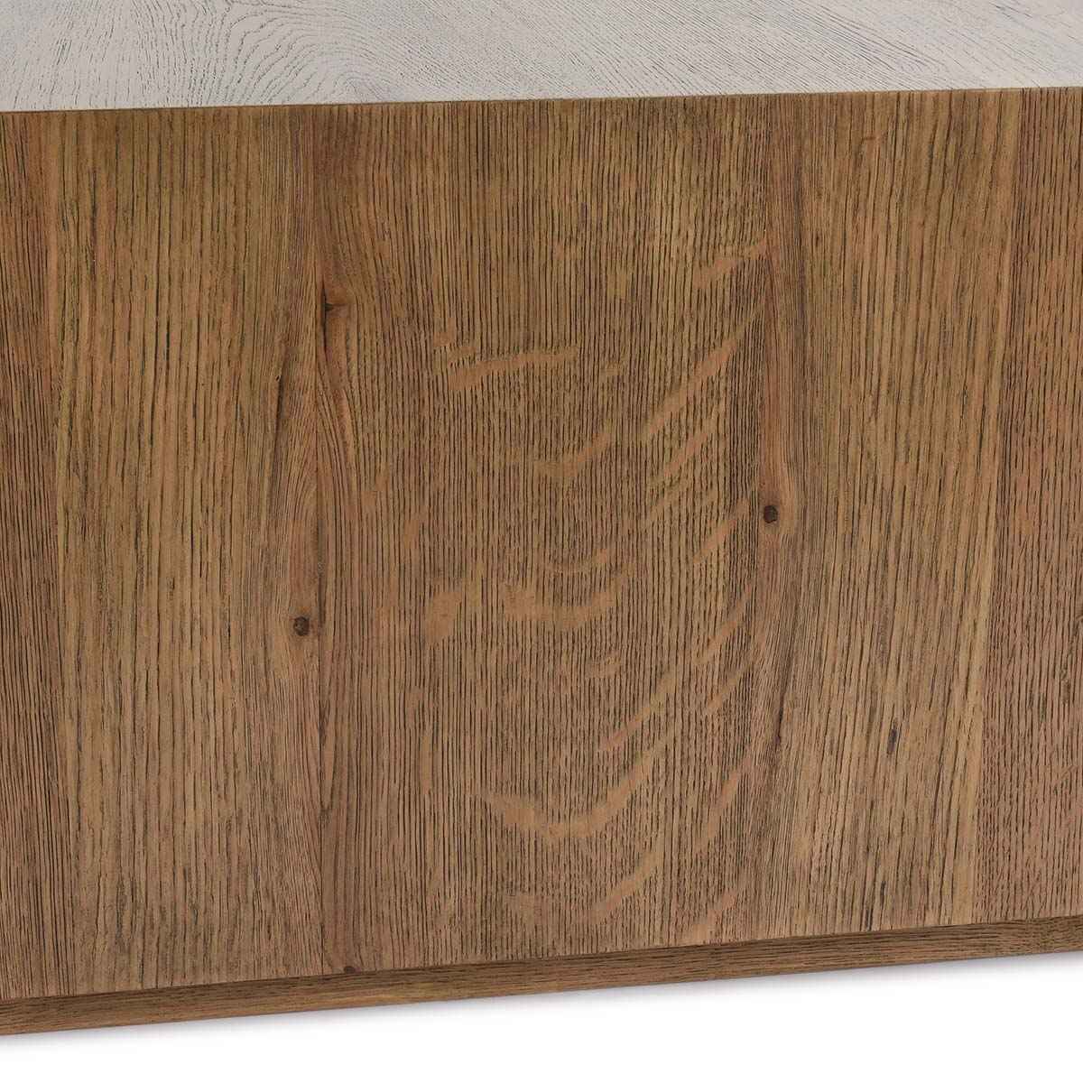 Layne Light Brown Square Coffee Table by Classic Home at Eve Furniture