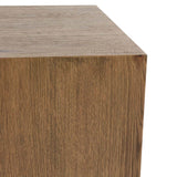 Layne Light Brown Square End Table by Classic Home at Eve Furniture