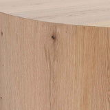 Layne Natural Round Coffee Table by Classic Home at Eve Furniture