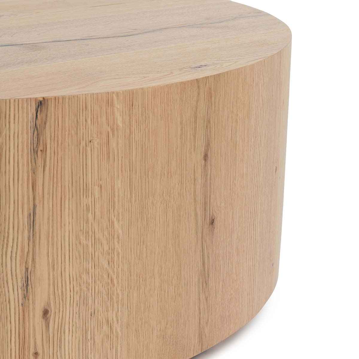 Layne Natural Round Coffee Table by Classic Home at Eve Furniture