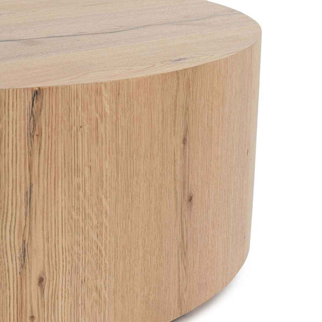 Layne Natural Round Coffee Table by Classic Home at Eve Furniture