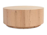 Layne Natural Round Coffee Table by Classic Home at Eve Furniture