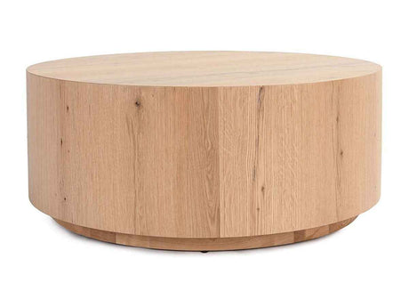 Layne Natural Round Coffee Table by Classic Home at Eve Furniture