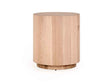 Layne Natural Round End Table by Classic Home at Eve Furniture