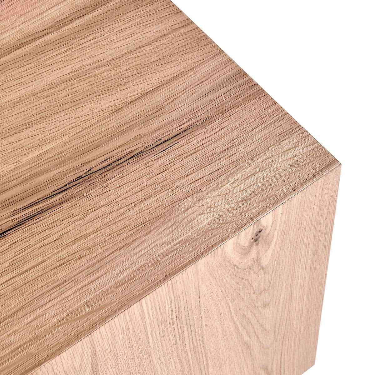 Layne Natural Square End Table by Classic Home at Eve Furniture