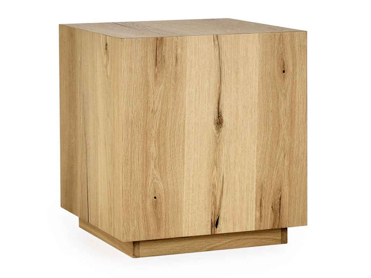 Layne Natural Square End Table by Classic Home at Eve Furniture