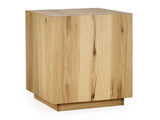 Layne Natural Square End Table by Classic Home at Eve Furniture
