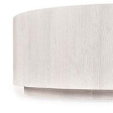Layne Whitewash Round Coffee Table by Classic Home at Eve Furniture