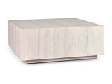 Layne Whitewash Square Coffee Table by Classic Home at Eve Furniture