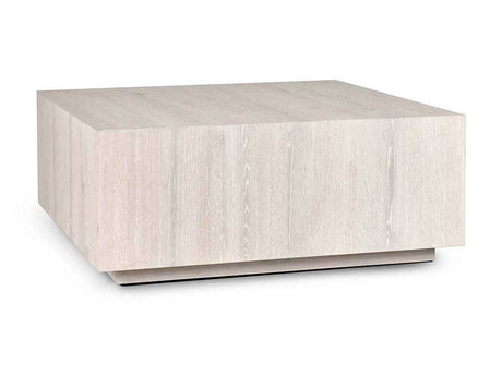 Layne Whitewash Square Coffee Table by Classic Home at Eve Furniture