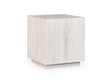 Layne Whitewash Square End Table by Classic Home at Eve Furniture