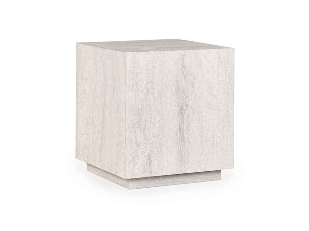 Layne Whitewash Square End Table by Classic Home at Eve Furniture