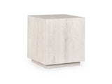Layne Whitewash Square End Table by Classic Home at Eve Furniture