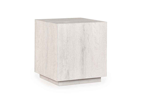 Layne Whitewash Square End Table by Classic Home at Eve Furniture