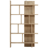 Lazarus Bookcase, Light Natural by Dovetail at Eve Furniture