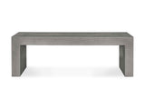 Lazarus Dark Grey Outdoor Bench