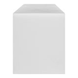Lazarus Outdoor Bench White by Moe's Home at Eve Furniture