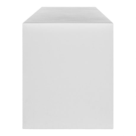Lazarus Outdoor Bench White by Moe's Home at Eve Furniture