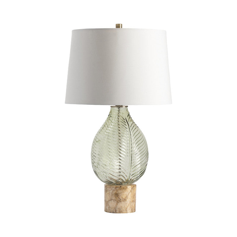 Leaf Green/Natural Table Lamp by Crestview at Eve Furniture