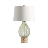 Leaf Green/Natural Table Lamp by Crestview at Eve Furniture