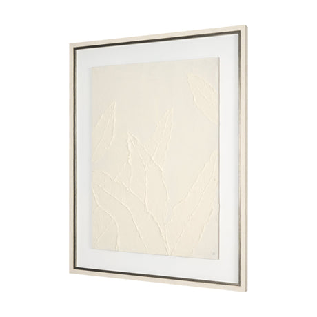 Leaf Relief I by Studio M a handmade Original Framed Artwork under Glass by Mercana at Eve Furniture