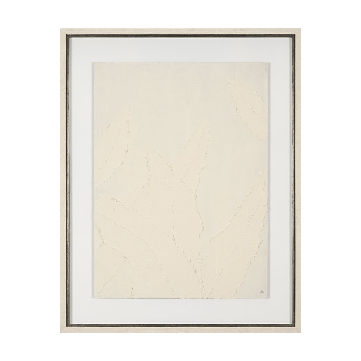 Leaf Relief I by Studio M a handmade Original Framed Artwork under Glass by Mercana at Eve Furniture