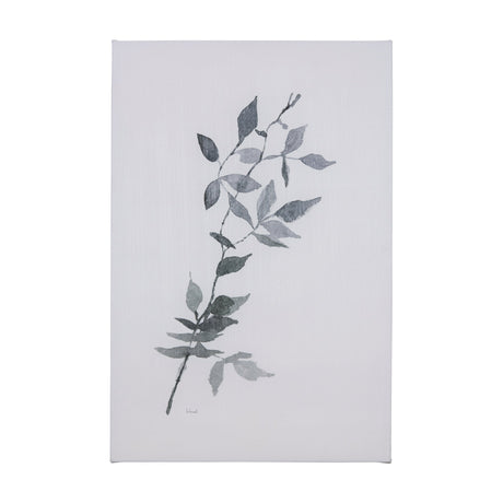 Leaf Shadow I by Mercana Studio a Hand Embellished Textured Canvas by Mercana at Eve Furniture