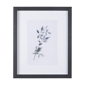Leaf Shadow I by Mercana Studio a Hand Embellished Textured Framed Art Print Matted under Glass by Mercana at Eve Furniture